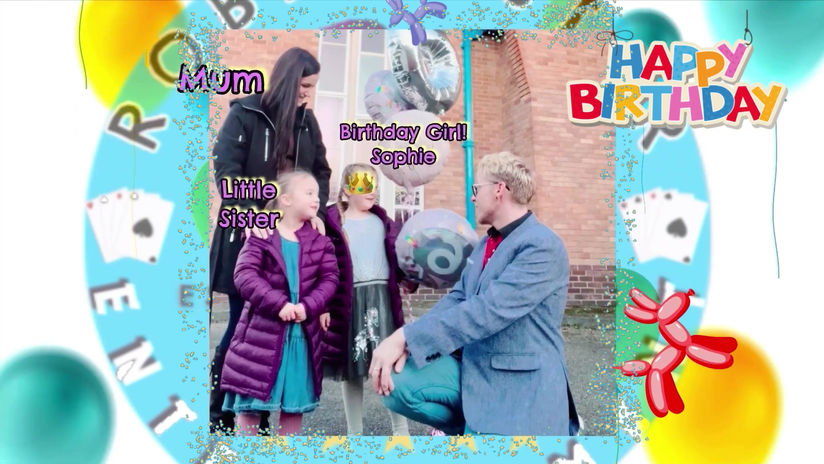 Toni and birthday girl talk about their par